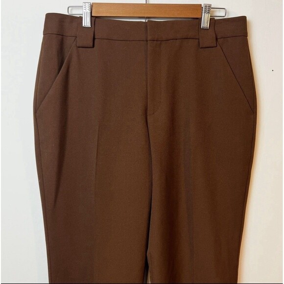 A.L.C. Sophie Dress Pants Brown Bootcut NWT Women’s 10 - Picture 4 of 12